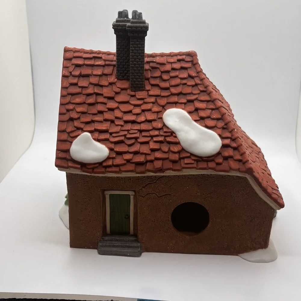 Dept 56 Dickens Village The Chop Shop 58331 Vintage Retired 1995 Box Light EX